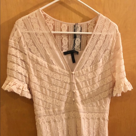 BCBG Max Azaria Pink Lace Dress - Picture 2 of 2